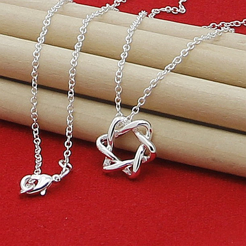 925 Plated Silver Irish Infinity Endless Love Celtic Knot Vintage Pendant Necklace
925 Plated Silver Irish Infinity Endless Love Celtic Knot Vintage Pendant Necklace