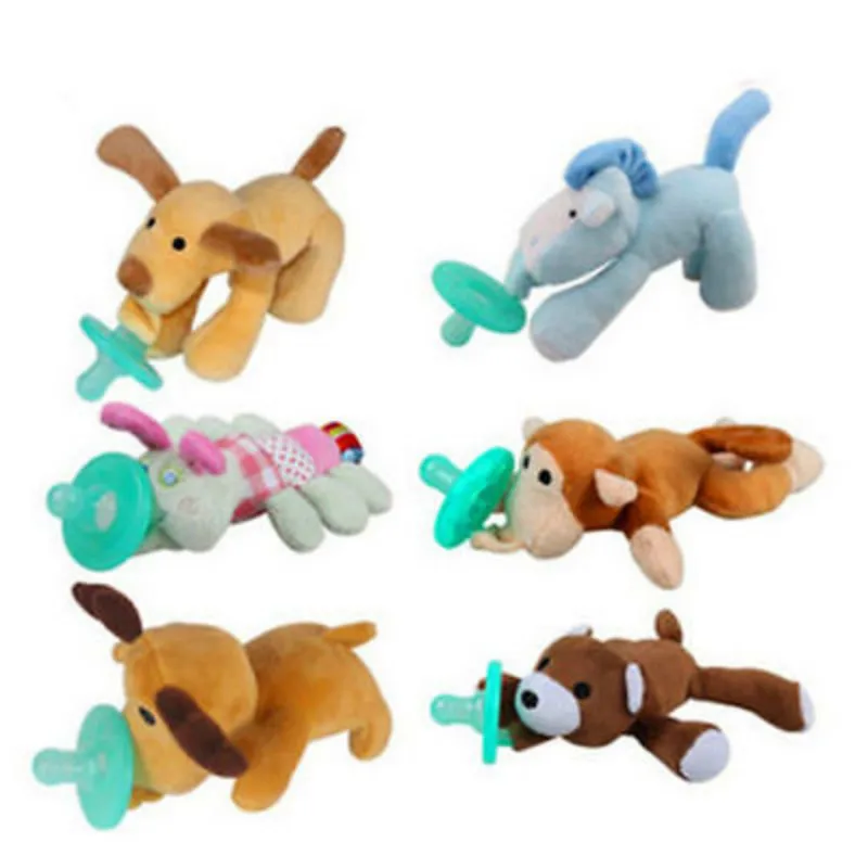 1Pcs Cartoon Infant Baby Boy Girl Silicone Pacifiers With Plush Cute Animal Toy Personalized Funny Pacifier For Baby Kids Nipple
1Pcs Cartoon Infant Baby Boy Girl Silicone Pacifiers With Plush Cute Animal Toy Personalized Funny Pacifier For Baby Kids Nipple