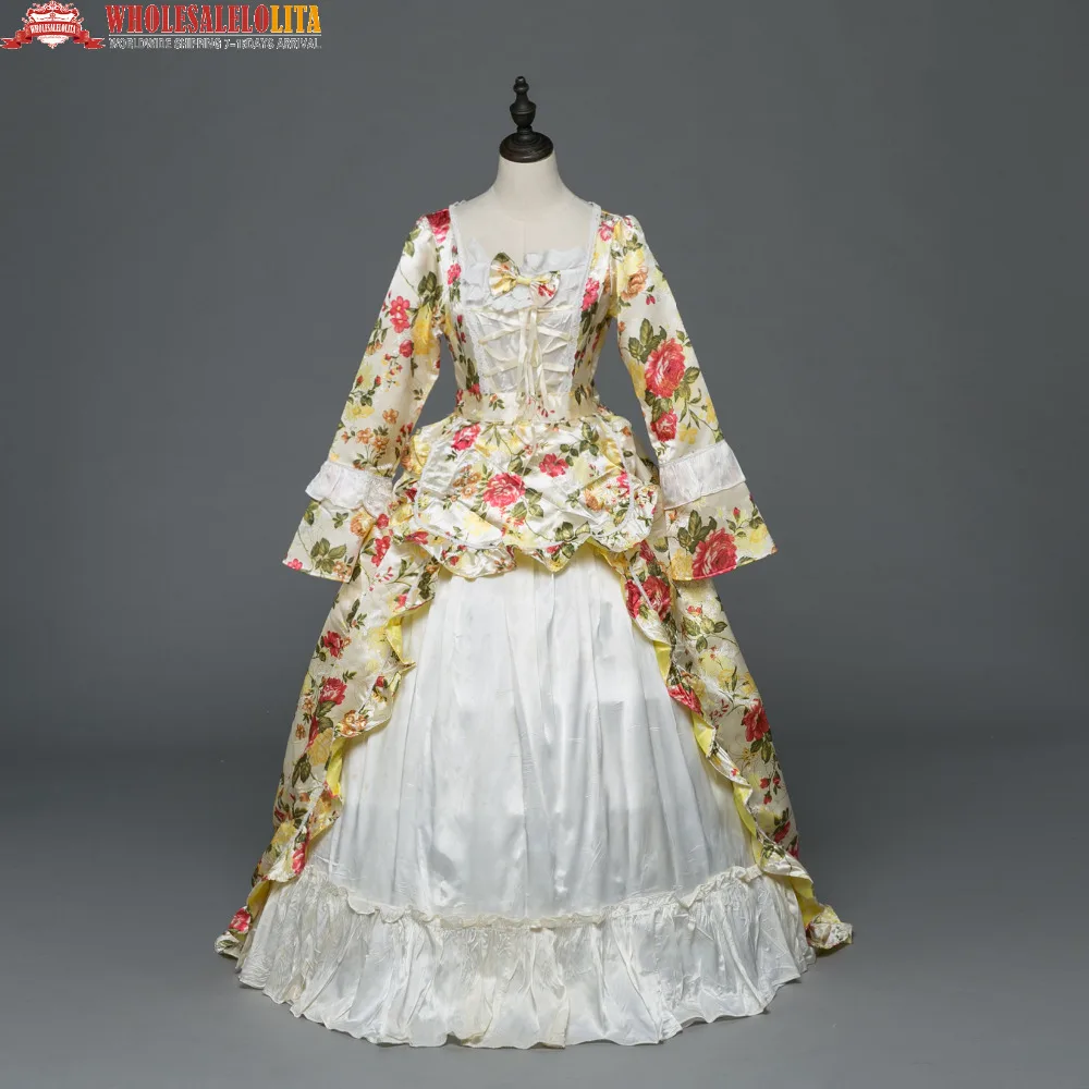 KEMAO Gothic Period Masquerade Gown Holiday Marie Antoinette Dresses Victorian Rococo Prom Dress Inspired Medieval Costumes
KEMAO Gothic Period Masquerade Gown Holiday Marie Antoinette Dresses Victorian Rococo Prom Dress Inspired Medieval Costumes