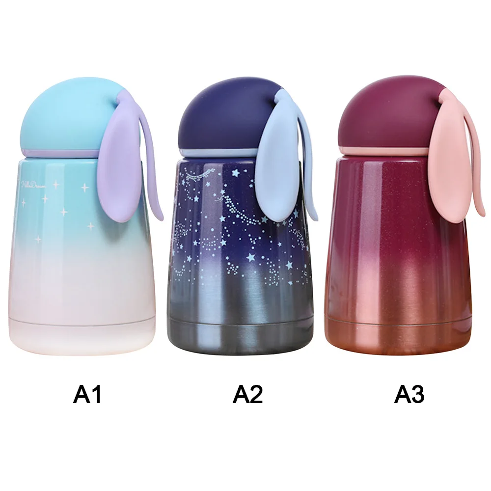 kawaii Rabbit Shape Thermos 300ML Stainless Steel Vacuum Flask Mug Cup Coffee Milk Food Thermo Bottle Kids Gift Thermocup Termos
kawaii Rabbit Shape Thermos 300ML Stainless Steel Vacuum Flask Mug Cup Coffee Milk Food Thermo Bottle Kids Gift Thermocup Termos