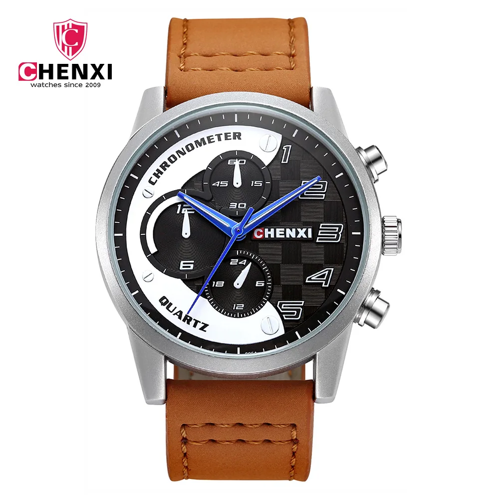 2018 Fashion Unique Casual Men Watches Stylish Waterproof Silver Brown Genuine Leather Quartz Student Sport Wrist Watches 095
2018 Fashion Unique Casual Men Watches Stylish Waterproof Silver Brown Genuine Leather Quartz Student Sport Wrist Watches 095