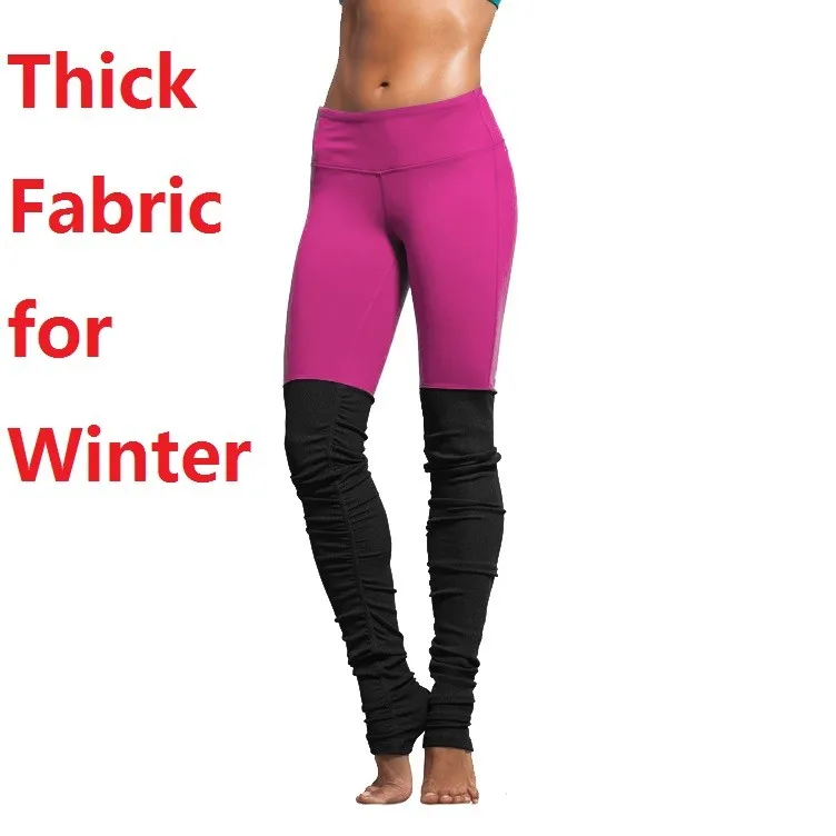 fuxia fuschia rose pink Winter thick fabric warm 300gsm yoga pant sports legging fitness leggings workout pants gym activewear gear outfits running clothes tights pant (8)