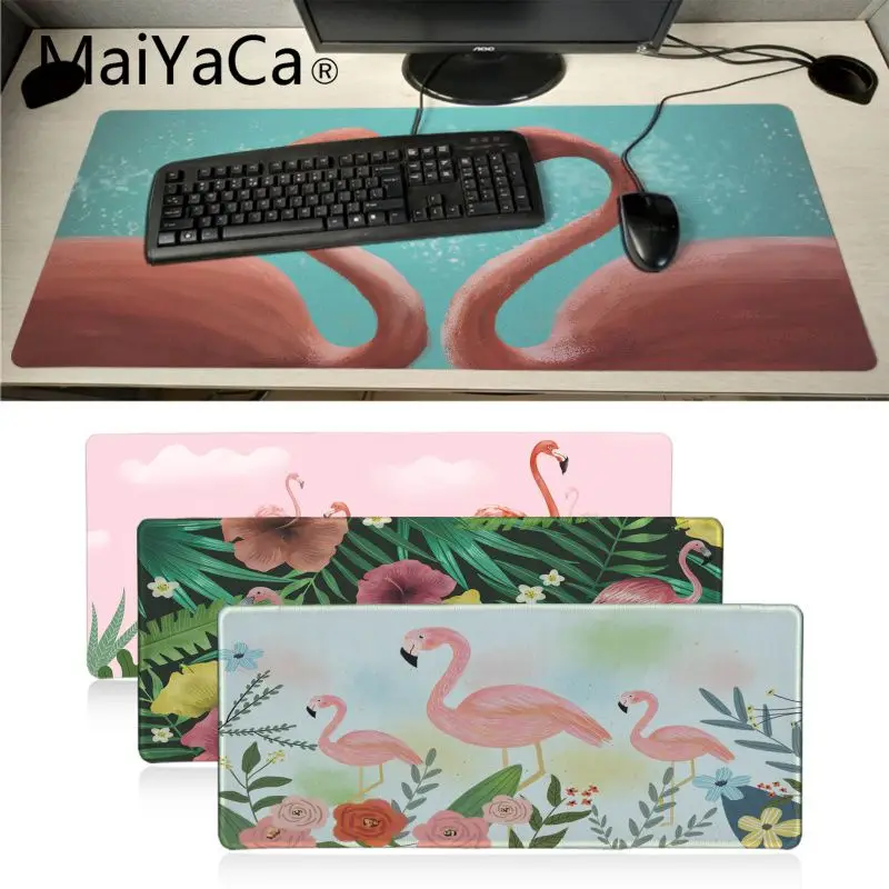 MaiYaCa pink Flamingos green leaves gamer play mats Mousepad anime Professional computer PC Keyboard table Mat mouse pad gamer
MaiYaCa pink Flamingos green leaves gamer play mats Mousepad anime Professional computer PC Keyboard table Mat mouse pad gamer