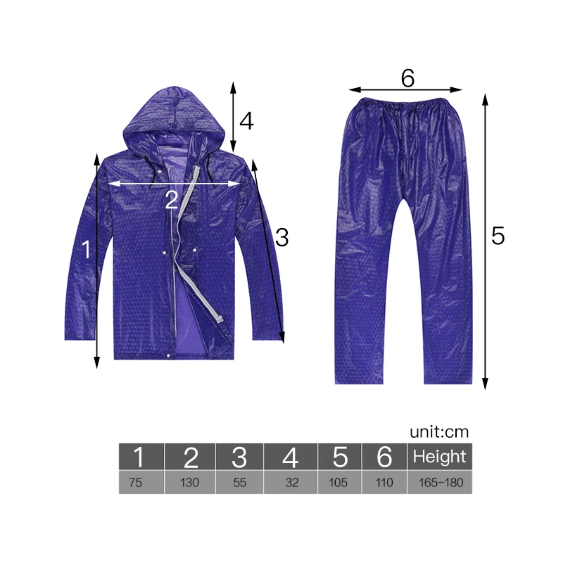 Adult Outdoor Raincoat Pants Set Motorcycle Rainwear Men Women Bicycle Rains Set Waterproof Overalls Rainwears Tops Pants R5C055
Adult Outdoor Raincoat Pants Set Motorcycle Rainwear Men Women Bicycle Rains Set Waterproof Overalls Rainwears Tops Pants R5C055
