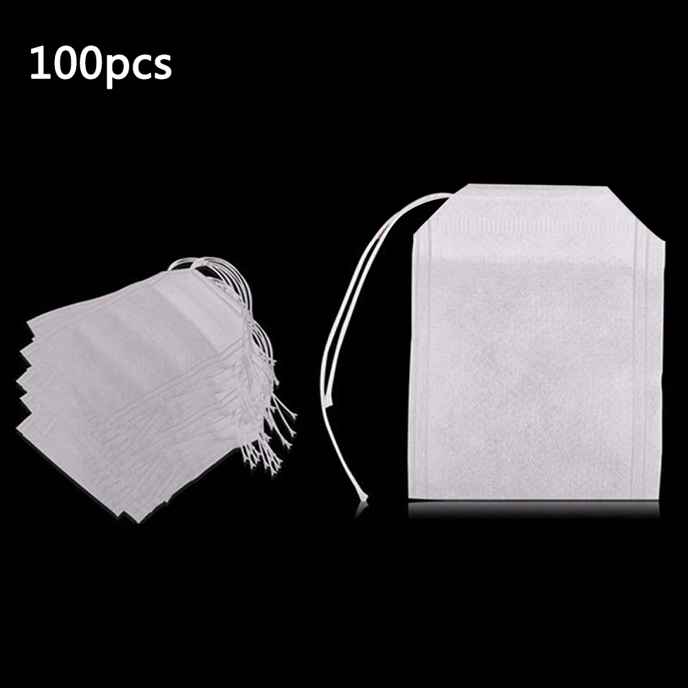 100Pcs/Lot Disposable Tea Bags Empty Scented Drawstring Pouch Bag 6*8CM Seal Filter Cook Herb Spice Loose Coffee Pouches Tools
100Pcs/Lot Disposable Tea Bags Empty Scented Drawstring Pouch Bag 6*8CM Seal Filter Cook Herb Spice Loose Coffee Pouches Tools