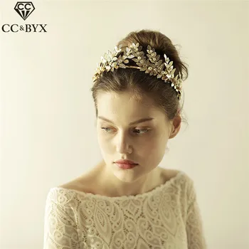 CC Tiaras And Crowns Hairband Vintage Crystal Leaf Design Forest Style Wedding Hair Accessories For Bridal Hairwear Jewelry O870
CC Tiaras And Crowns Hairband Vintage Crystal Leaf Design Forest Style Wedding Hair Accessories For Bridal Hairwear Jewelry O870