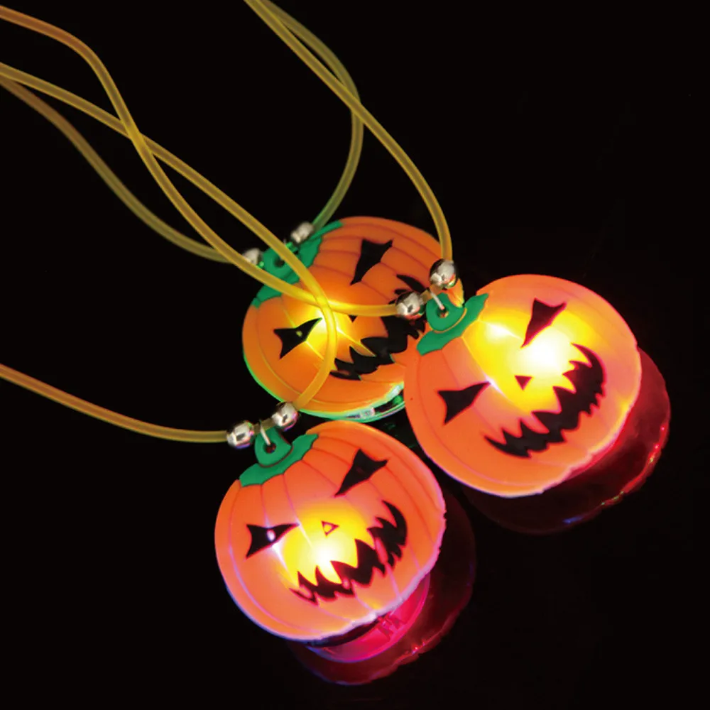 New Halloween Costumes Product Costume Party Props LED Lights Halloween Pumpkin Necklace Light -46
New Halloween Costumes Product Costume Party Props LED Lights Halloween Pumpkin Necklace Light -46
