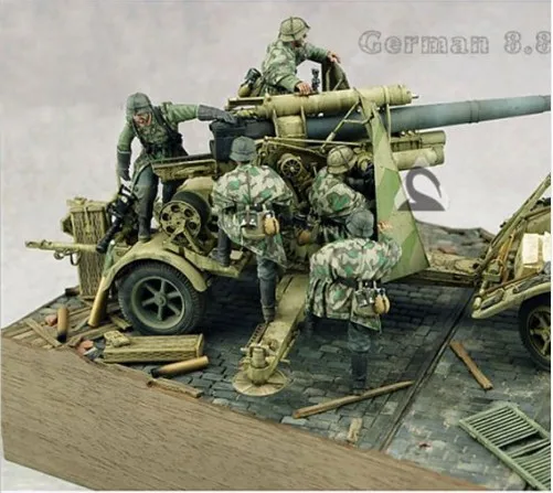 1/35 Scale German Anti-Aircraft Gun Groups 5 Figures (not including gun) WWII Resin Model Kit Free Shipping
1/35 Scale German Anti-Aircraft Gun Groups 5 Figures (not including gun) WWII Resin Model Kit Free Shipping
