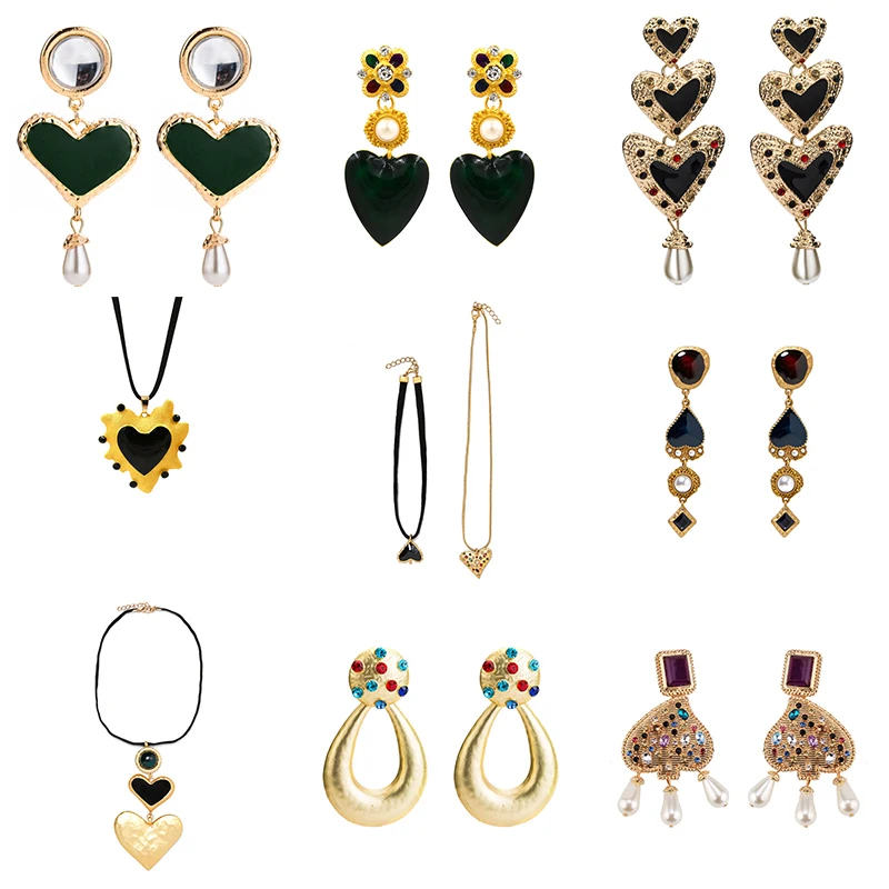 17 Styles ZA Ladies Dangle Earrings Multi-hearts Pendants oorbellen Drop Earrings for Women pendientes mujer moda 2019 New
17 Styles ZA Ladies Dangle Earrings Multi-hearts Pendants oorbellen Drop Earrings for Women pendientes mujer moda 2019 New