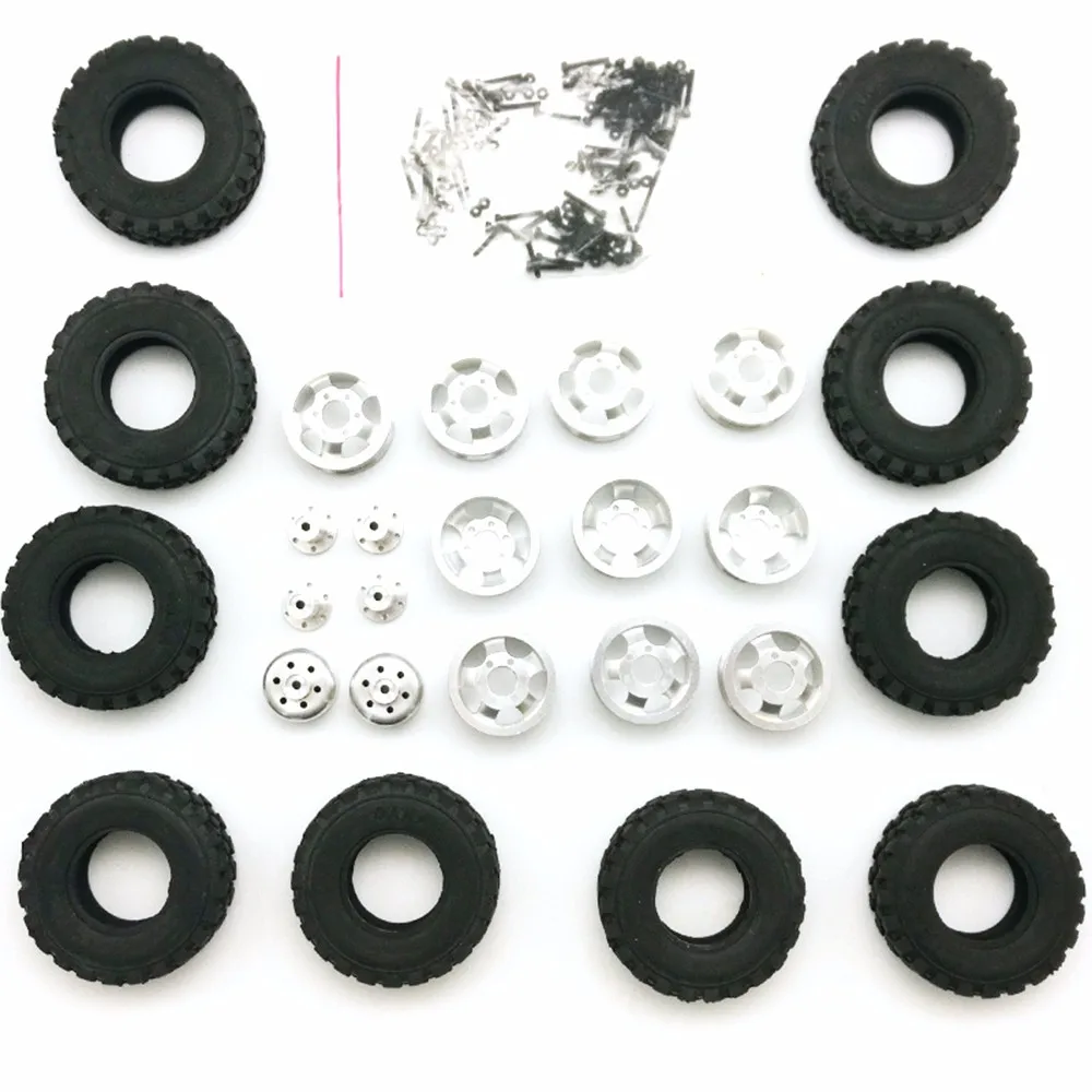 WPL C14 C24 B14 B24 B16 B36 JJRC Q60 Q61 Four-six-drive Army Kass special double tire metal wheel DIY upgrade modification model
WPL C14 C24 B14 B24 B16 B36 JJRC Q60 Q61 Four-six-drive Army Kass special double tire metal wheel DIY upgrade modification model