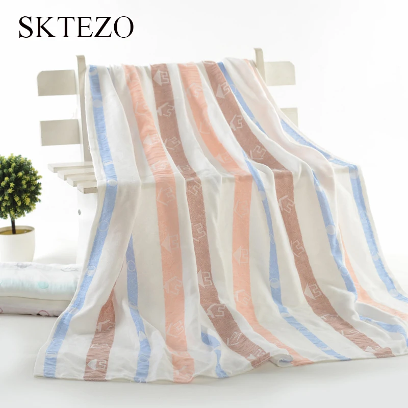 SKTEZO wholesale cotton bamboo fiber summer children's blanket new children's cartoon 110*110 blanket children's bath towel
SKTEZO wholesale cotton bamboo fiber summer children's blanket new children's cartoon 110*110 blanket children's bath towel