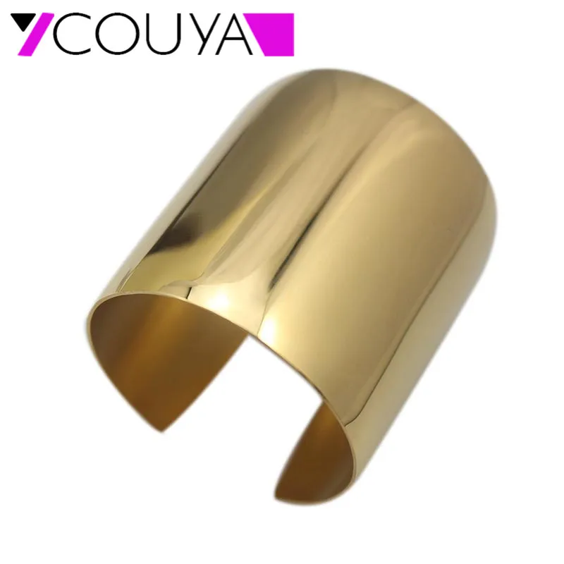 COUYA Gold colors Statement Punk Fashion Metal Opening Cuff Bangle Bracelets For Women Gift 61mm Width Bangles 2017 Jewelry
COUYA Gold colors Statement Punk Fashion Metal Opening Cuff Bangle Bracelets For Women Gift 61mm Width Bangles 2017 Jewelry