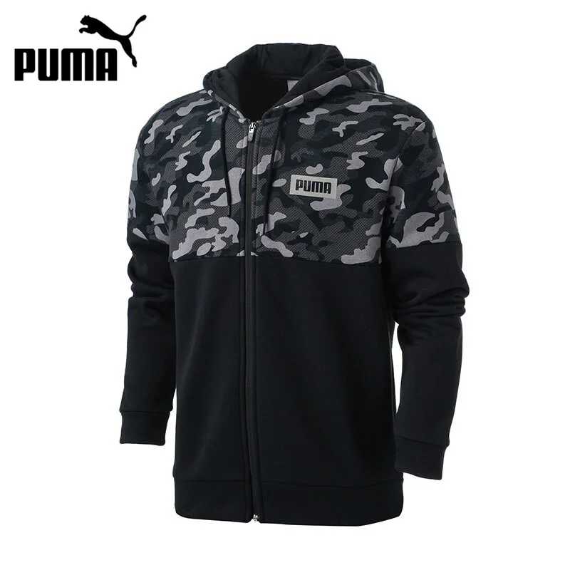 

Original PUMA AOP PUMA Rebel FZ Hoody Breathable Jacket for Men Hooded Sportswear Outdoor Sports Leisure Coats Athletics 850757