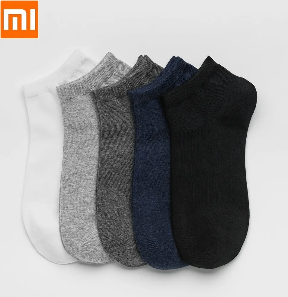 Xiaomi Low Cut Socks Short Socks men Slippers Spring Summer Cotton Ankle Boat Socks Sweatproof Bacteriostatic for Smart home
Xiaomi Low Cut Socks Short Socks men Slippers Spring Summer Cotton Ankle Boat Socks Sweatproof Bacteriostatic for Smart home