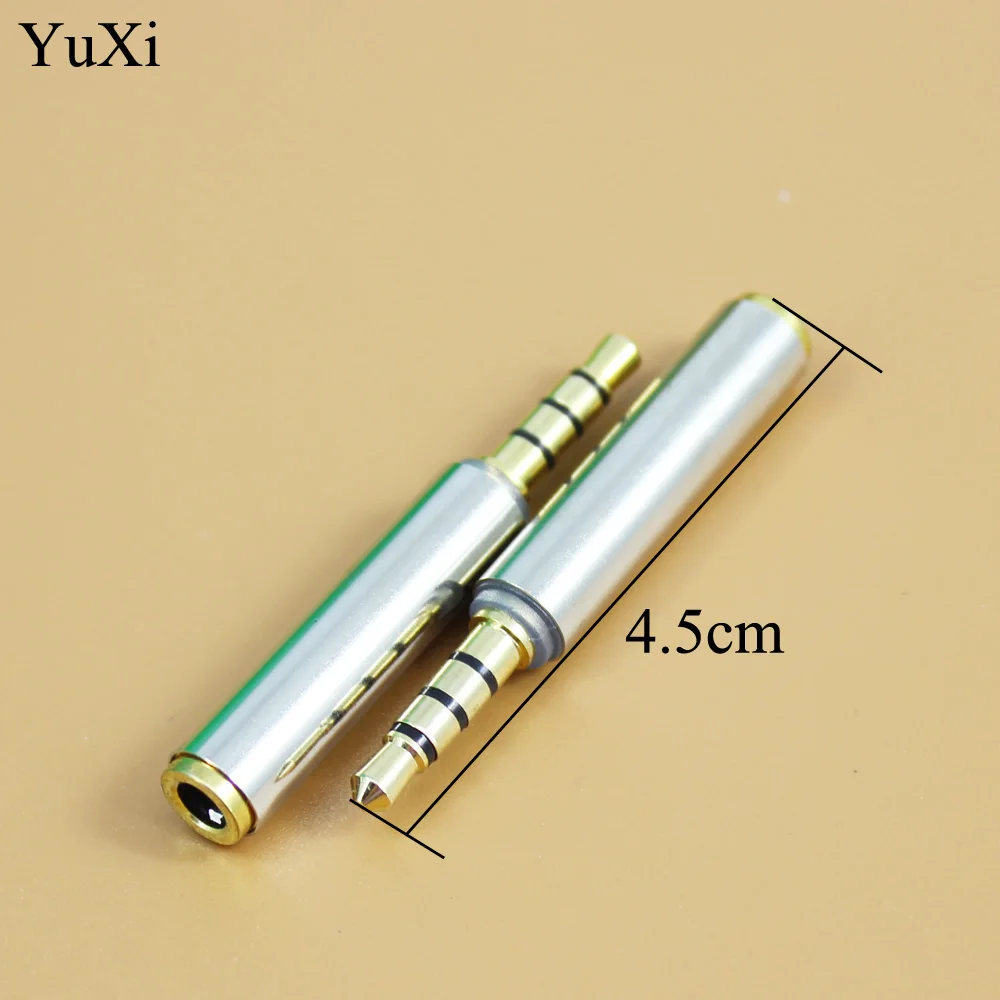 YuXi 1pc Gold 2.5 mm Male to 3.5 mm Female audio Stereo Adapter Plug Converter Headphone jack
YuXi 1pc Gold 2.5 mm Male to 3.5 mm Female audio Stereo Adapter Plug Converter Headphone jack