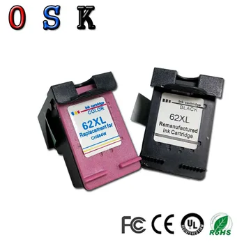 OSK 2PK Compatible for 62XL Ink Cartridge for hp62 62 5640 5660 7640 5540 5544 5545 5546 5548 Officejet 5740 5741 5742 5743 5
OSK 2PK Compatible for 62XL Ink Cartridge for hp62 62 5640 5660 7640 5540 5544 5545 5546 5548 Officejet 5740 5741 5742 5743 5