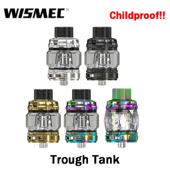 Original Wismec Trough Tank 2ml 6.5ml 4.9ml Capacity Atomizer WT01 WT02 Coil Head with Childproof and Top Filling Design E Cig
Original Wismec Trough Tank 2ml 6.5ml 4.9ml Capacity Atomizer WT01 WT02 Coil Head with Childproof and Top Filling Design E Cig