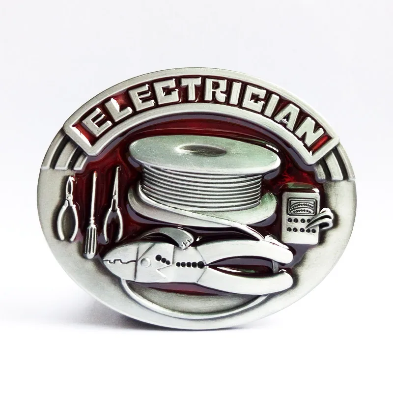 T-DISOM Wholesale Electrician Belt Buckle Brand New Western Belt Buckle With Good Plating Suitable For 4cm Width Belt Dropship
T-DISOM Wholesale Electrician Belt Buckle Brand New Western Belt Buckle With Good Plating Suitable For 4cm Width Belt Dropship