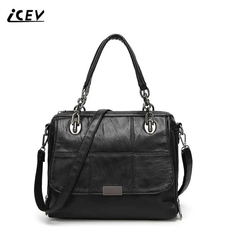 ICEV Patchwork Women Leather Handbags Designer Handbags High Quality Quilted Bags Handbags Women Famous Brands Ladies Totes Sac
ICEV Patchwork Women Leather Handbags Designer Handbags High Quality Quilted Bags Handbags Women Famous Brands Ladies Totes Sac