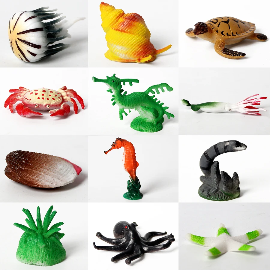 12PCS Deep Sea Animals,Assorted Ocean Underwater Creatures,Realistic Plastic Marine Toy Figures Educational Toys for Toddlers
12PCS Deep Sea Animals,Assorted Ocean Underwater Creatures,Realistic Plastic Marine Toy Figures Educational Toys for Toddlers