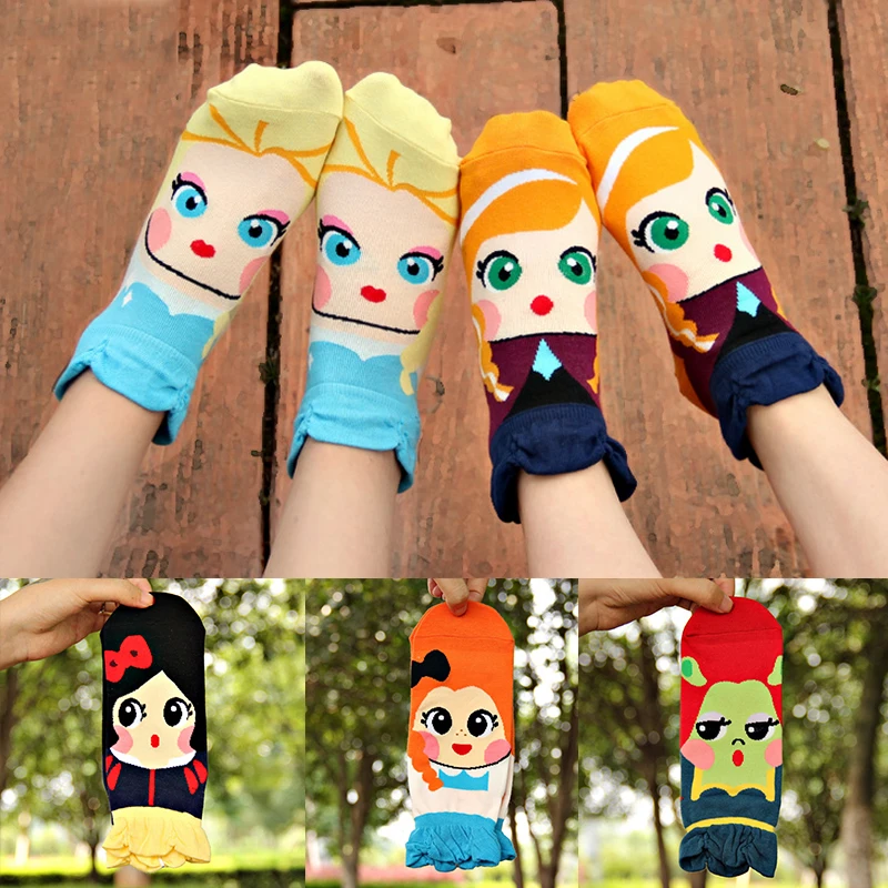 Popular Creative 1 Pair Lovely Girls Student Cartoon Princess Cute Dolls Cotton Blends Short Low Cut Ankle Socks
Popular Creative 1 Pair Lovely Girls Student Cartoon Princess Cute Dolls Cotton Blends Short Low Cut Ankle Socks