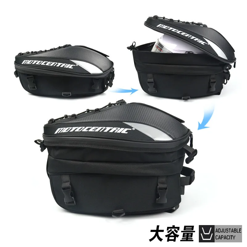 Waterproof Motorcycle Tail Bag Multi-function Motorcycle Rear Seat Bag High Capacity Motorcycle Rider Backpack Helmet Bag SA-8
Waterproof Motorcycle Tail Bag Multi-function Motorcycle Rear Seat Bag High Capacity Motorcycle Rider Backpack Helmet Bag SA-8