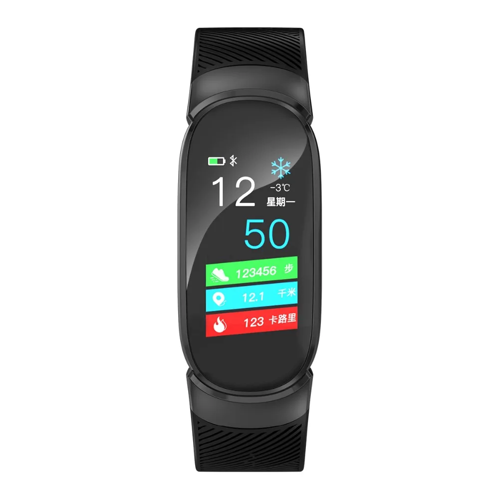 696 QW16 Smart Bracelet Men Women Heart Rate Monitor Waterproof Fitness Tracker Bluetooth Sport Watch Wristband For Android IOS |