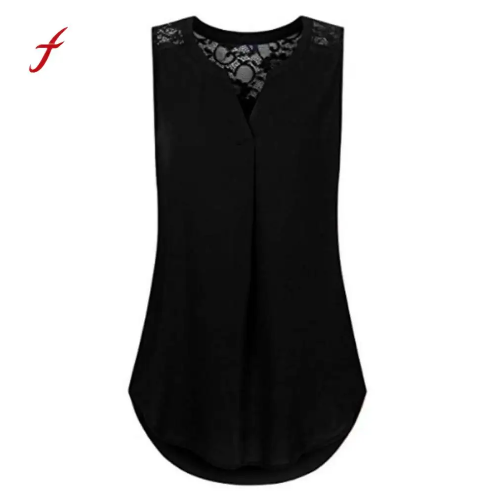 Feitong 2018 Lace Patchwork Top Women Summer Chiffon Floral Top Shirt Women Ladies Plus Size Crop Tank Vest Top /PY
Feitong 2018 Lace Patchwork Top Women Summer Chiffon Floral Top Shirt Women Ladies Plus Size Crop Tank Vest Top /PY