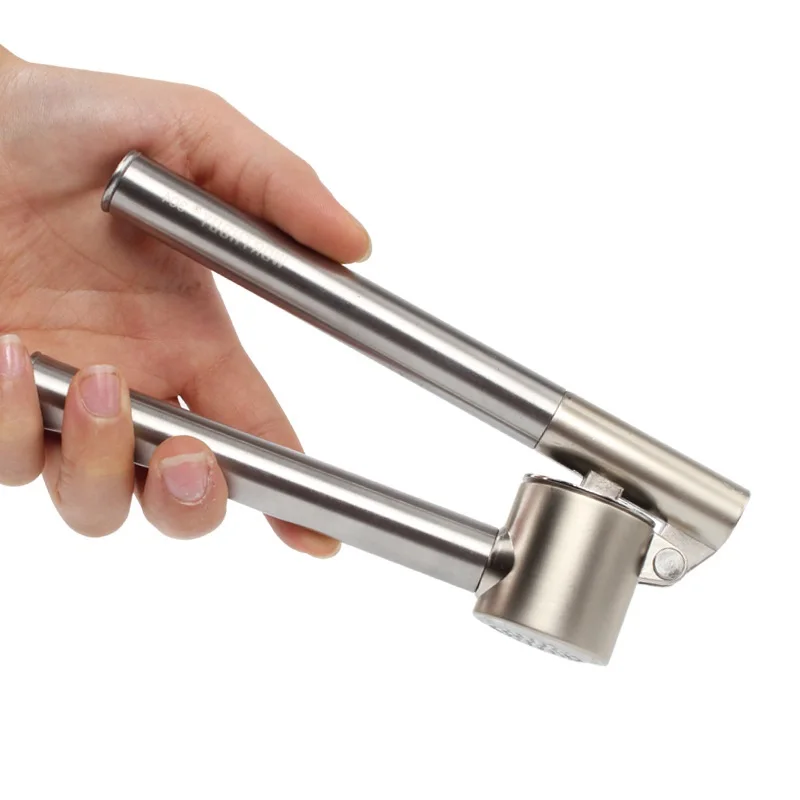 Garlic Press Stainless Steel Kitchen Squeeze Tool Garlic Presses Fruit & Vegetable thickening daosuan device manual folder
Garlic Press Stainless Steel Kitchen Squeeze Tool Garlic Presses Fruit & Vegetable thickening daosuan device manual folder