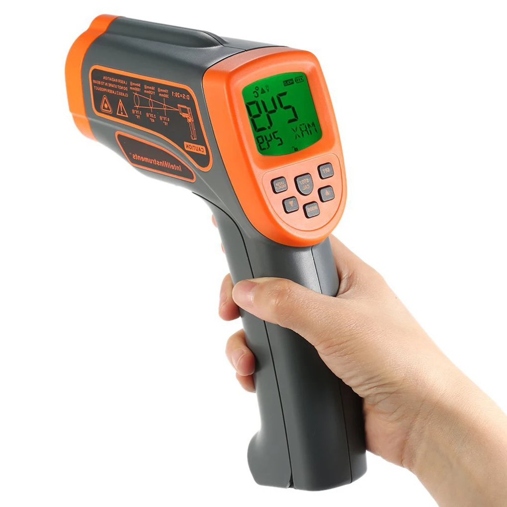 SMART SENSOR AT1150 -18 to 1150 Degree Multi-function Digital Infrared Thermometer Non-Contact 50:1 IR Temperature Tester
SMART SENSOR AT1150 -18 to 1150 Degree Multi-function Digital Infrared Thermometer Non-Contact 50:1 IR Temperature Tester