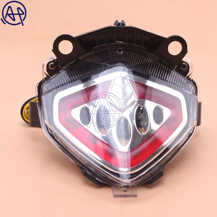 1 шт. мотоциклетный дымовой/прозрачный объектив, интегрированный светодиодный стоп-сигнал, задний фонарь стоп-сигналов, фонарь поворота для Honda CBR500R CB500X CB500F 2013-15
1 шт. мотоциклетный дымовой/прозрачный объектив, интегрированный светодиодный стоп-сигнал, задний фонарь стоп-сигналов, фонарь поворота для Honda CBR500R CB500X CB500F 2013-15