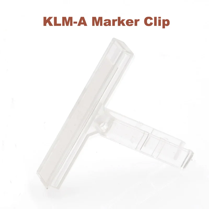 UK Terminal Block Marker Clip KLM-A transparent marking label E/UK din rail terminals block morsettiera bornier Accessories
UK Terminal Block Marker Clip KLM-A transparent marking label E/UK din rail terminals block morsettiera bornier Accessories
