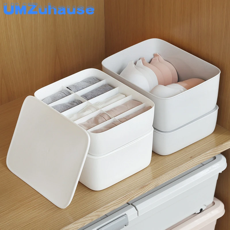 Underwear Bra Panty Socks Storage Box Drawer Divider Wardrobe Cabinet Organizer Bathroom Dormitory Home Organization with Cover
Underwear Bra Panty Socks Storage Box Drawer Divider Wardrobe Cabinet Organizer Bathroom Dormitory Home Organization with Cover