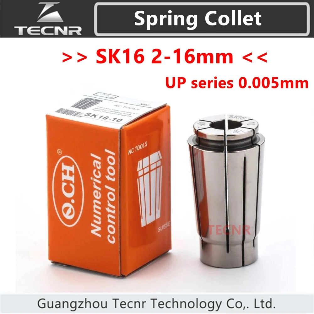 SK16 collet chuck 2mm to 16mm precision 0.005MM for CNC milling lathe tool and spindle motor Q.CH
SK16 collet chuck 2mm to 16mm precision 0.005MM for CNC milling lathe tool and spindle motor Q.CH
