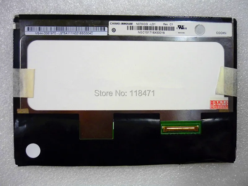 7inch N070ICG-LD1 IPS LCD screen1280*800 Remote Lcd+HDMI+VGA+2AV controller Board VS-TY2662-V1
7inch N070ICG-LD1 IPS LCD screen1280*800 Remote Lcd+HDMI+VGA+2AV controller Board VS-TY2662-V1