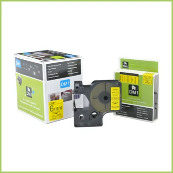 compatible DYMO D1 tape 6mm black on yellow dymo 43618 for dymo labelmanager label printers
compatible DYMO D1 tape 6mm black on yellow dymo 43618 for dymo labelmanager label printers