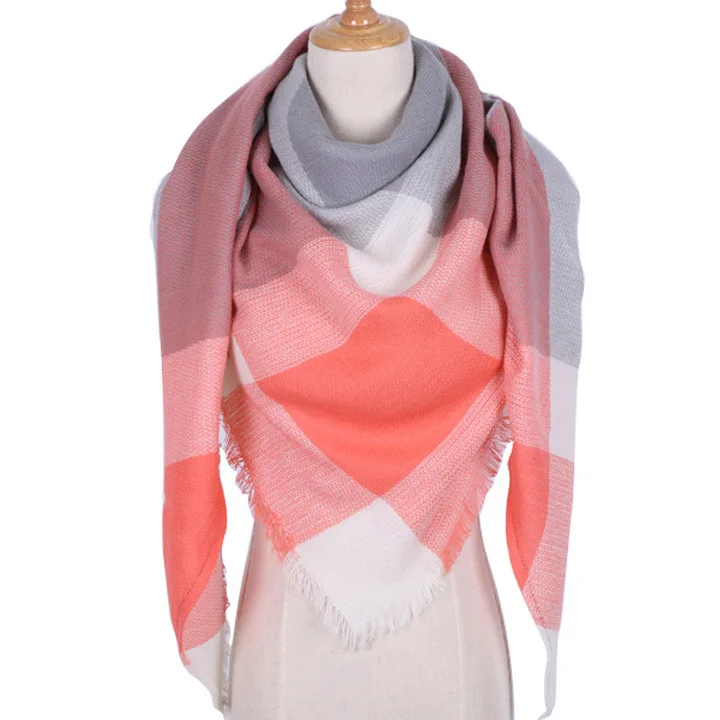 2018 Cashmere Winter Scarf For Women Wool Plaid Blanket Scarf Warm Pashmina Wrap Shawls and Scarves 140*140*190 Winter Scarf
2018 Cashmere Winter Scarf For Women Wool Plaid Blanket Scarf Warm Pashmina Wrap Shawls and Scarves 140*140*190 Winter Scarf