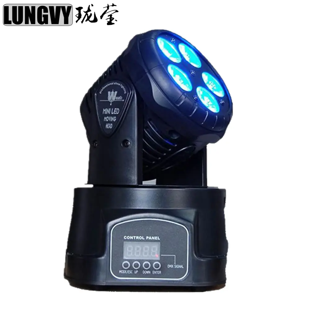 No Tax 4pcs/6pcs 5*15w Led RGBWA 5IN1 Mini Moving Head Light DMX Small Size DJ Disco Party Night Club Stage Lighting
No Tax 4pcs/6pcs 5*15w Led RGBWA 5IN1 Mini Moving Head Light DMX Small Size DJ Disco Party Night Club Stage Lighting