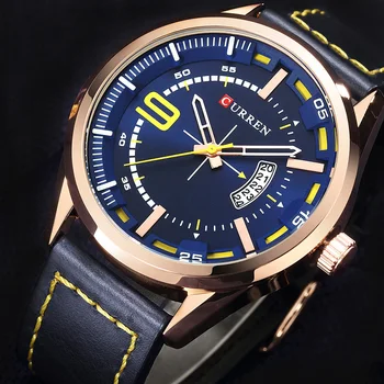 2018 New CURREN Watch Men Military Quartz Watches Mens Leather Sports Wristwatch Male Waterproof Date Clock Relogio Masculino
2018 New CURREN Watch Men Military Quartz Watches Mens Leather Sports Wristwatch Male Waterproof Date Clock Relogio Masculino