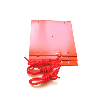 250*250*1.5mm heat bed for 3d printer 240v 350w adhesive 1side 100k thermistor 4mm hole center 8mm holes corner 1000mm lead
250*250*1.5mm heat bed for 3d printer 240v 350w adhesive 1side 100k thermistor 4mm hole center 8mm holes corner 1000mm lead