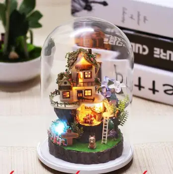 Diy Miniature Doll House 3D Forest Villa Wooden Dollhouse miniaturas Dolls For House -- song of the forest
Diy Miniature Doll House 3D Forest Villa Wooden Dollhouse miniaturas Dolls For House -- song of the forest