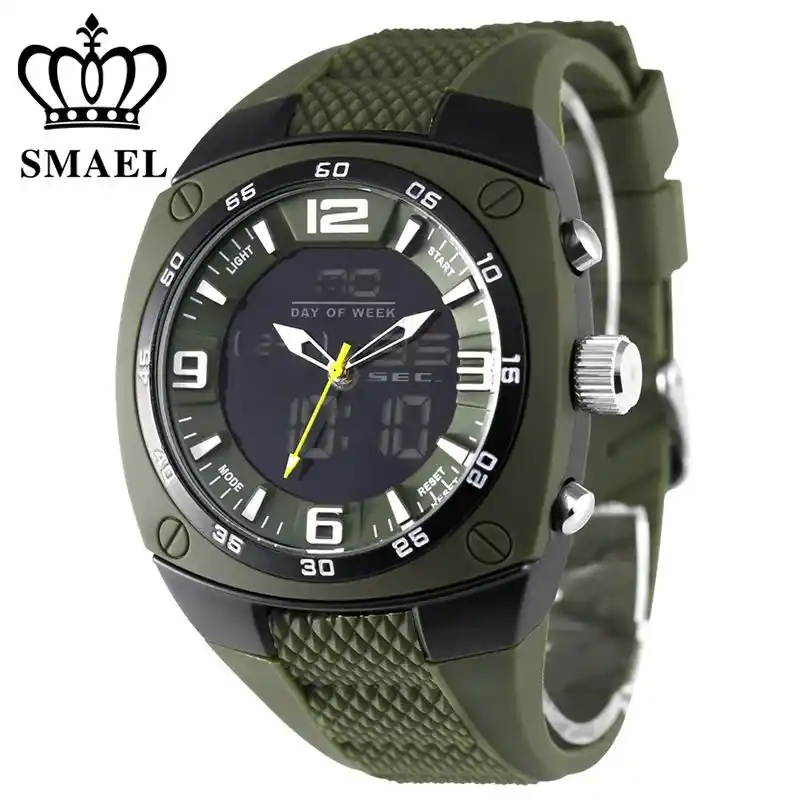 smael watch army green