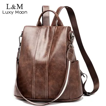 Women Leather Backpack High Quality Fashion Shoulder Bag For Teenage Urban Girls Functional Anti Theft Bagpack mochilas XA401H
Women Leather Backpack High Quality Fashion Shoulder Bag For Teenage Urban Girls Functional Anti Theft Bagpack mochilas XA401H