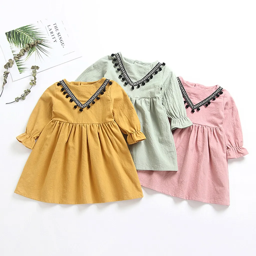 Toddler Kids Baby Girls Ruched Tassels Princess Dresses Clothes girls spring dress vestidos
Toddler Kids Baby Girls Ruched Tassels Princess Dresses Clothes girls spring dress vestidos