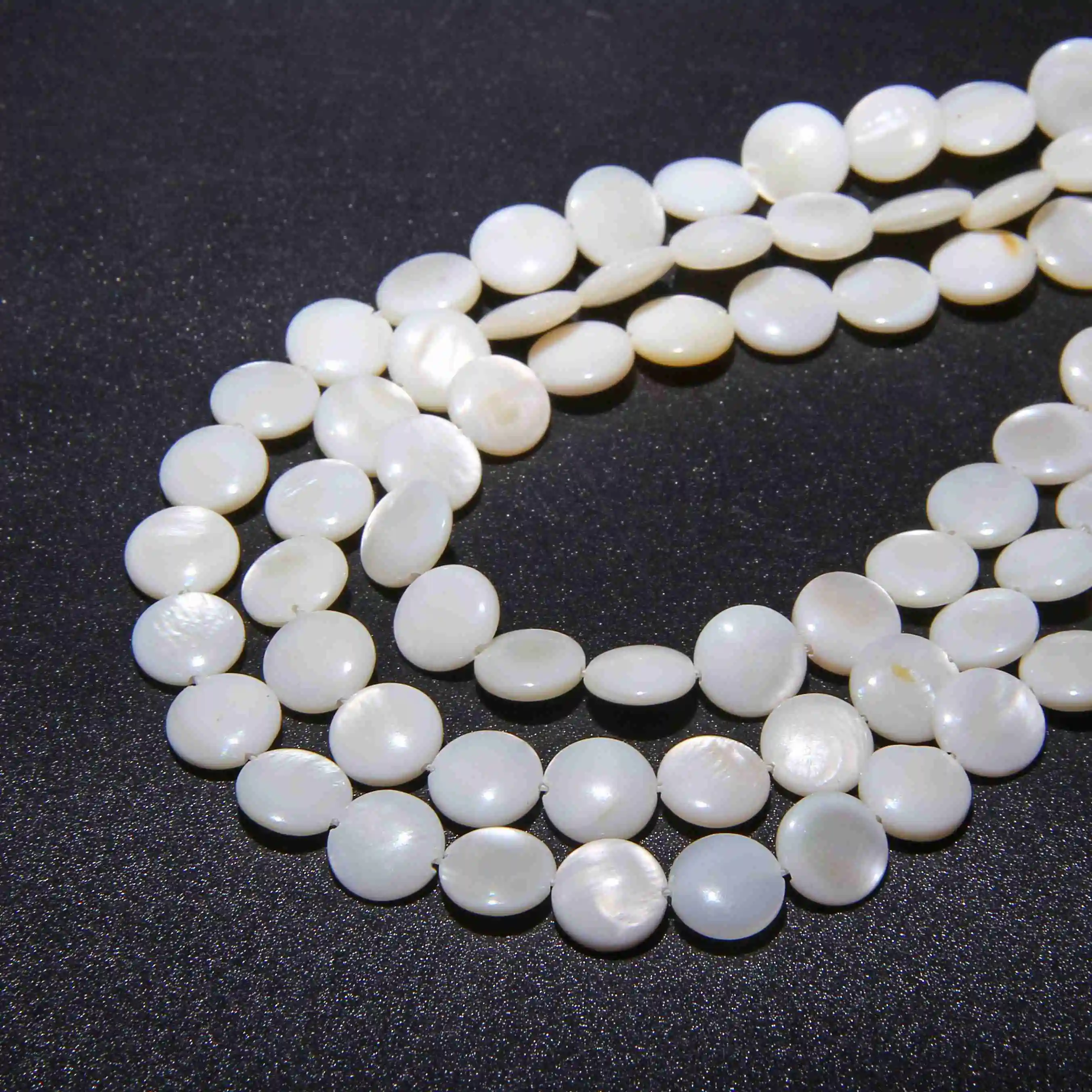 6mm White Natural Mother of Pearl Shell Round Coin Beads Shell Round Necklace 15"Approx 39CM Per Strand
6mm White Natural Mother of Pearl Shell Round Coin Beads Shell Round Necklace 15"Approx 39CM Per Strand
