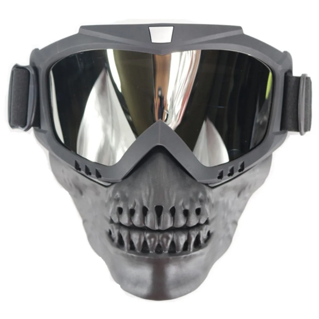 American Shock Resistance Tactical Goggles Mask Skull Protective Face Mask for Airsoft CS - Hydrargyrum Color Lens
American Shock Resistance Tactical Goggles Mask Skull Protective Face Mask for Airsoft CS - Hydrargyrum Color Lens
