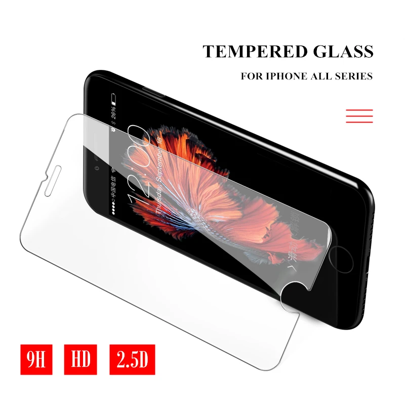 for iPhone 6s 6 Plus Screen Protector for iPhone 7 8 Plus Tempered Glass for iPhone 5s 5 SE iPhone X XR XS Max Protective Film
for iPhone 6s 6 Plus Screen Protector for iPhone 7 8 Plus Tempered Glass for iPhone 5s 5 SE iPhone X XR XS Max Protective Film