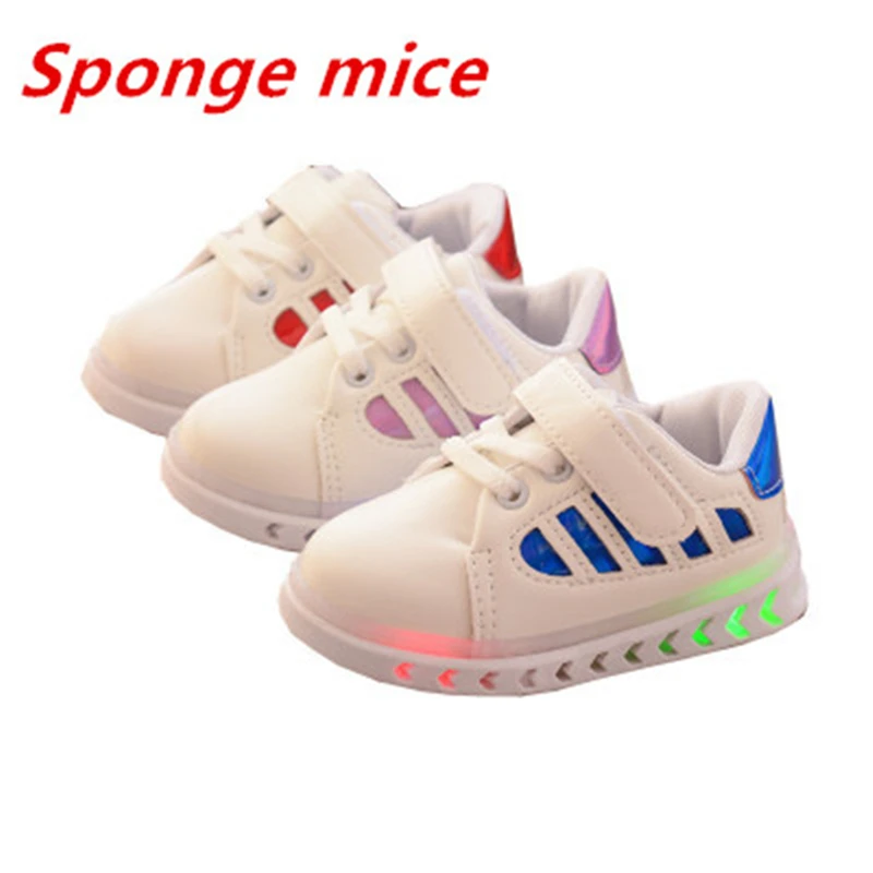 2019 New Children's Casual Shoes for Boys Girls Colorful Light-emitting LED Flash Fashion Sneakers Non-slip Sport Shoes 22-26
2019 New Children's Casual Shoes for Boys Girls Colorful Light-emitting LED Flash Fashion Sneakers Non-slip Sport Shoes 22-26