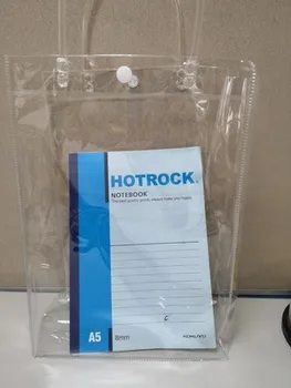 21x34x10cm Transparant PVC Gift Tote Packaging Bags With Handle Clear Plastic Clothing wind packing bag
21x34x10cm Transparant PVC Gift Tote Packaging Bags With Handle Clear Plastic Clothing wind packing bag