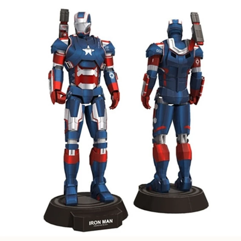 Iron Man Paper 3D DIY Model Puzzle Miniature Scale Building Kits Toy Adult Hobby Academia
Iron Man Paper 3D DIY Model Puzzle Miniature Scale Building Kits Toy Adult Hobby Academia